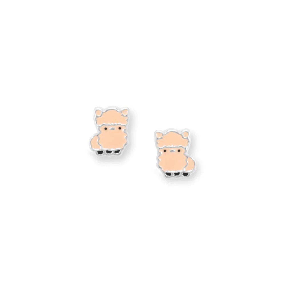 💫 No Drama Llama! Enamel Stud Earrings
